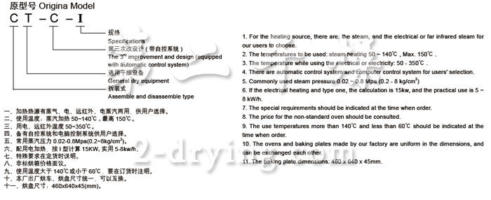 熱風(fēng)循環(huán)烘箱主要技術(shù)參數(shù)及有關(guān)說明
