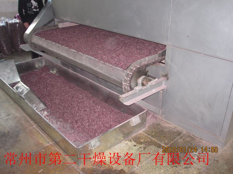硅膠類專用帶式干燥機