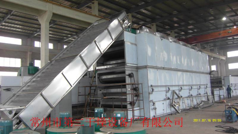硅膠類專用帶式干燥機